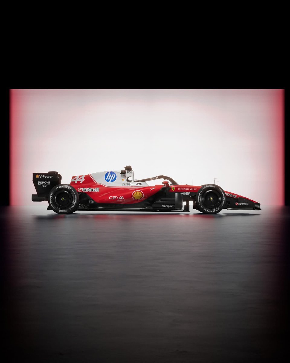 BRDCSilverstone's tweet photo. All the angles on the new Ferrari SF-26.

With the dash of white, it’s reminiscent of the Ferraris of the 70s. 

Can it take @LewisHamilton back to the top step? We certainly hope so!

#ferrari #BRDC

📸 @ScuderiaFerrari https://t.co/mlp3cJA6Bt