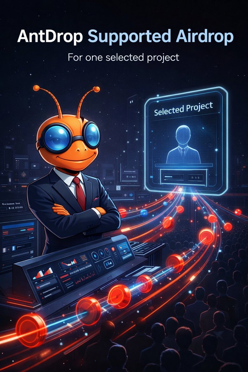 AntDropp's tweet image. AntDrop helps early stage projects connect with real communities through transparent and sustainable growth.
As part of this vision, we are launching a fully AntDrop supported airdrop for one selected project.
The entire process will run on the AntDrop platform, with tokens…