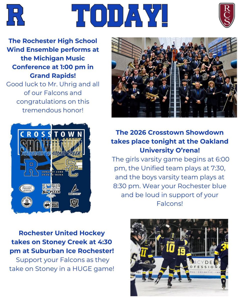 Rochester High School tweet media