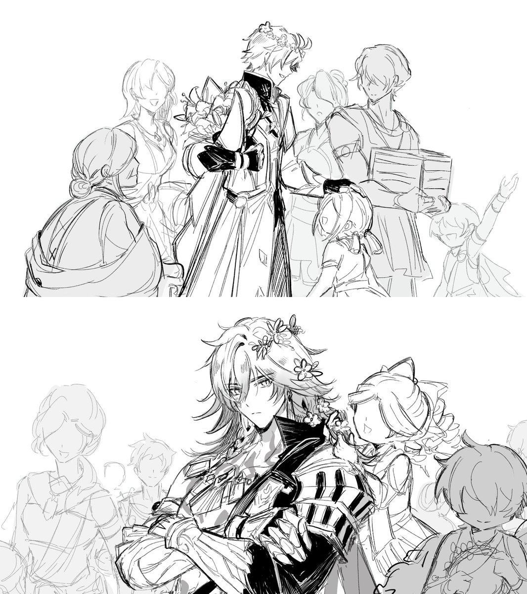 手书的一些图，存存