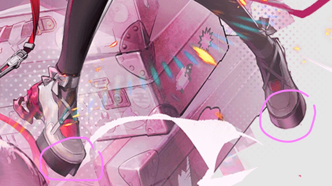 Execia7's tweet image. #ArknightsEndfield simple mistakes? or AI Generated aa kinda on the nose