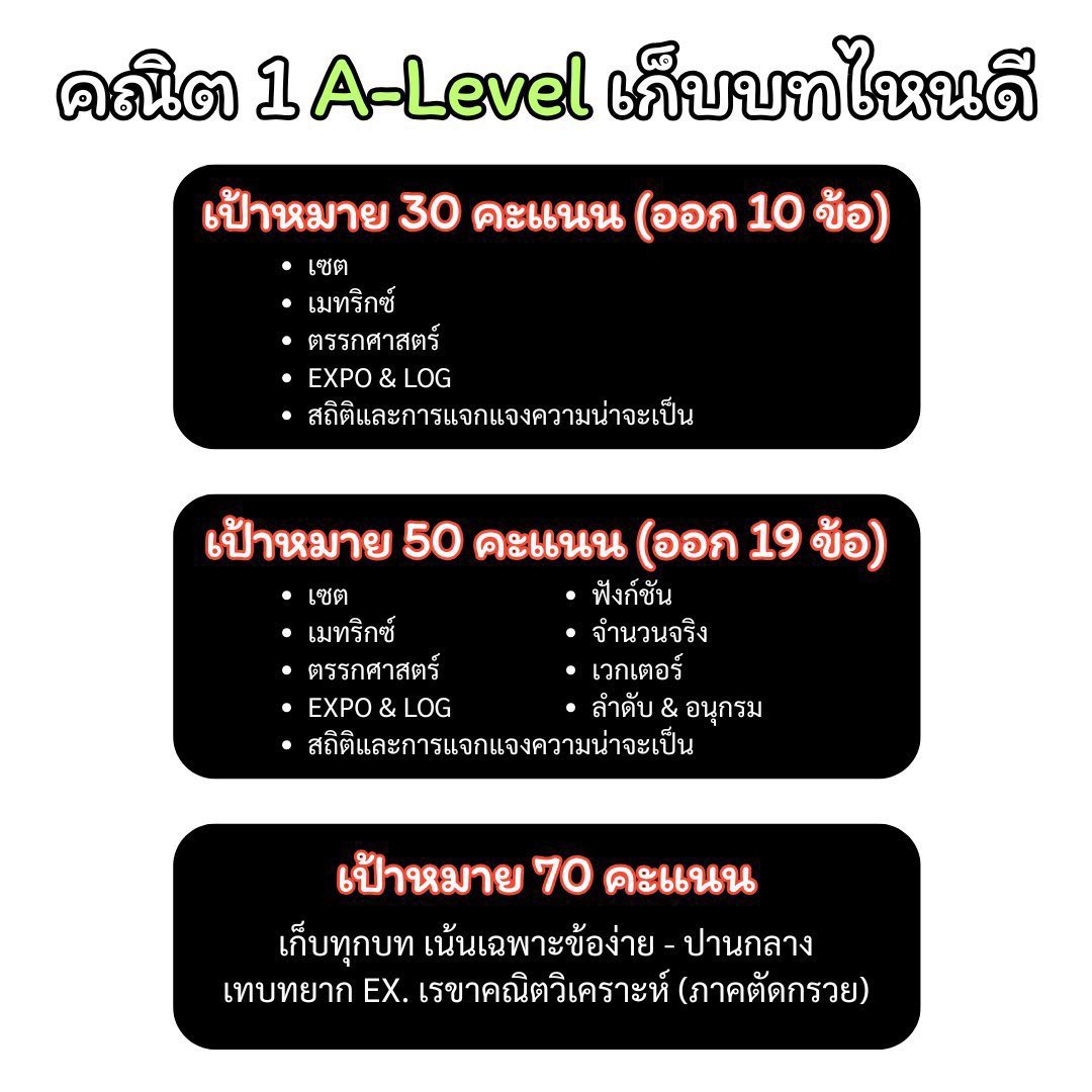 P_Est_'s tweet image. เผื่อใครไม่รู้จะตั้งเป้าคณิต A-Level เท่าไหร่ดี
พี่เอสแนะนำ 10% คนแรกของประเทศ 🤍💚

คณิต 1 = 35 คะแนน
คณิต 2 = 60 คะแนน

A-Level มีข้อง่ายออกทุกปีจริงๆนะ เก็บเถอะ 🥹

#พริ้เอส #dek69 #Alevel69 #tcas69