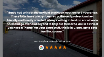 StorPlaceSelfSt's tweet photo. We ❤️to hear from our tenants @StorPlaceSelfSt at 138 Veterans Parkway in Murfreesboro, TN. https://t.co/ZQujc2PW8X