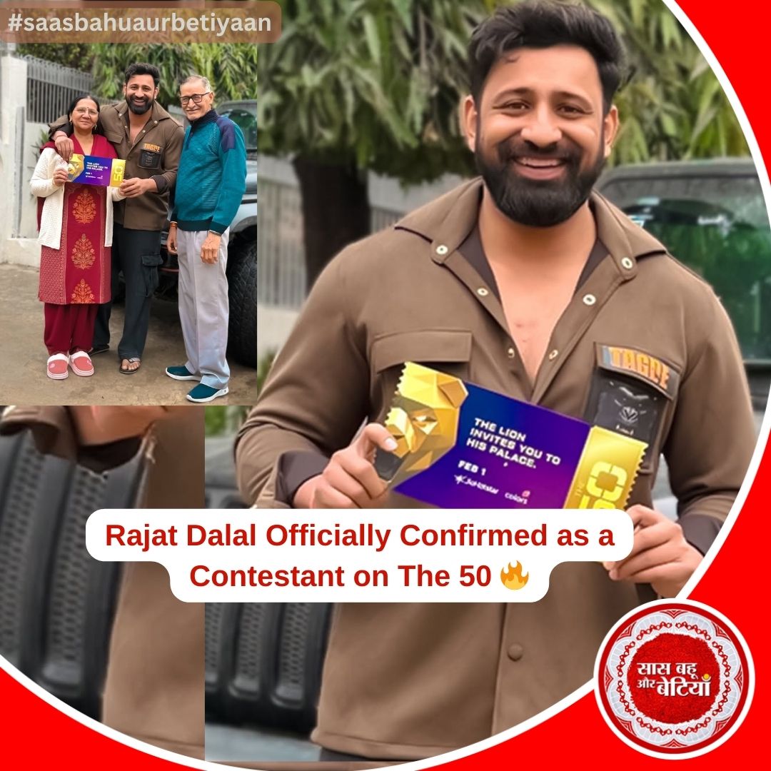 ATSBB's tweet photo. Rajat Dalal is officially confirmed as a contestant on The 50, and the game just got a whole lot more intense. 💪🔥
#RajatDalal #The50 #The50Contestant #RealityShowUpdate #GameOn #PowerAndStrategy #FitnessIcon #SBBXtra #SaasBahuAurBetiyaan #SBB https://t.co/7jiner2M1Y