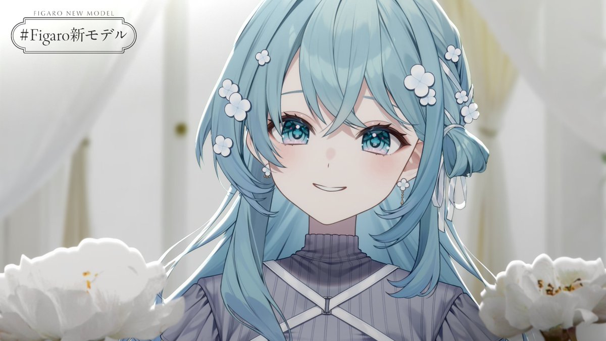 Figaro_qpt's tweet image. ✧ #Figaro新モデル ✧

新しいモデルになりました
いつも応援ありがとうございます💐

✦ キャラクターデザイン：虎丸様  @toramal9831
✦ Live2Dモデリング：夜舟様  @yorufune20