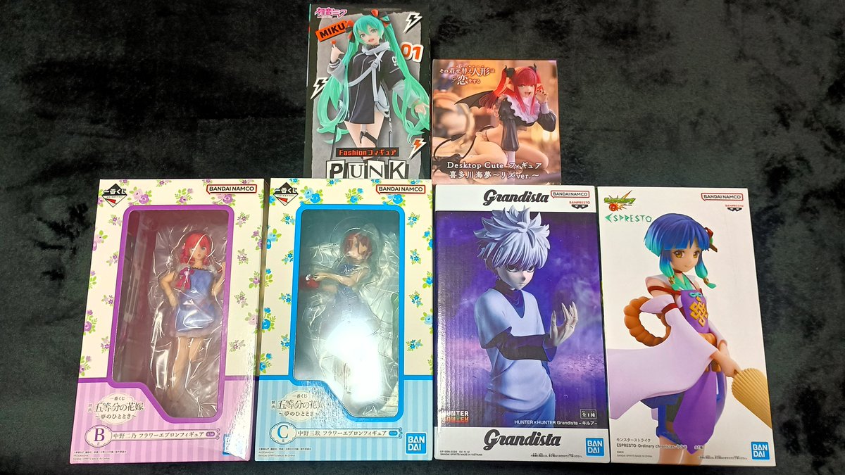 初音ミク FashionフィギュアPunk ・着せ恋 Desktop Cuteフィギュア
