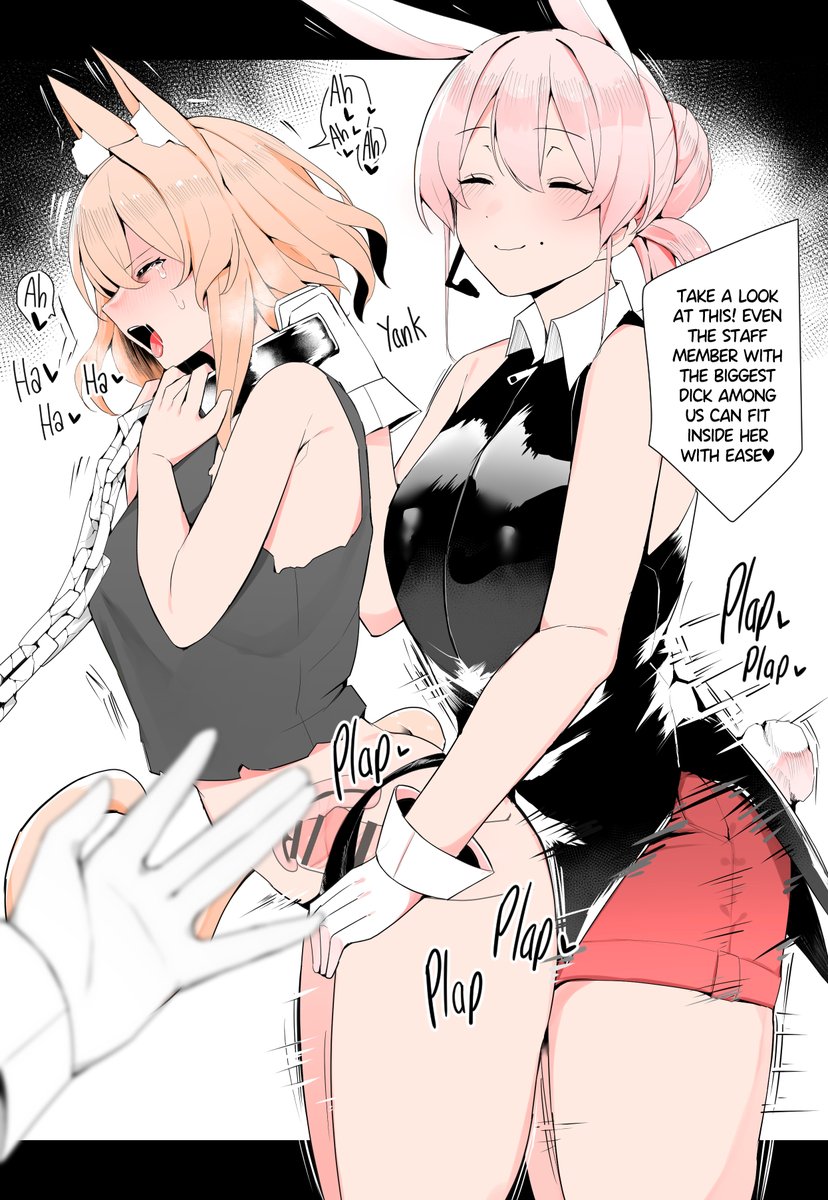 【ENG】Futanari Rabbit's Freak Show (1/2) 