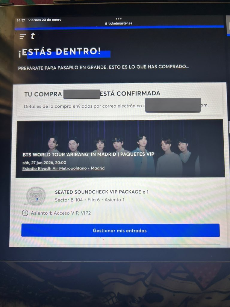 ro ☆ VERÁ A BTS DOS VECES Y UNA CON SOUNDCHECK tweet media