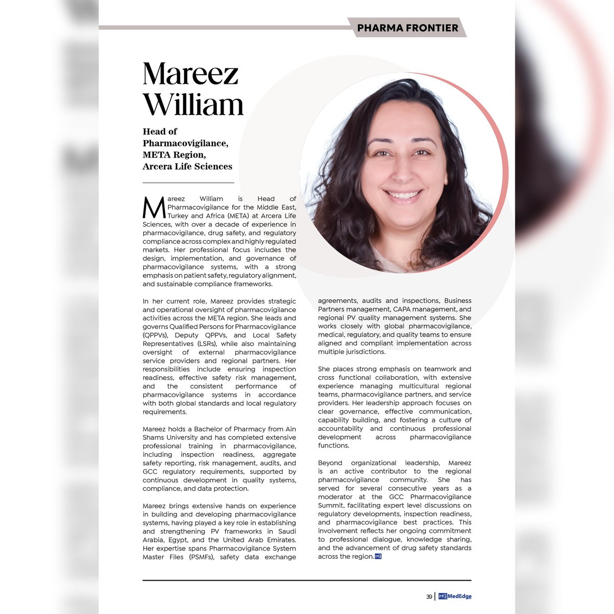 MedEdgeMEA's tweet image. Jan-Feb 2026 Edition of MedEdge MEA

Pharma Frontier of the Month

#pharmafrontier #pharma #profiles #mededgemea #pharmamedia