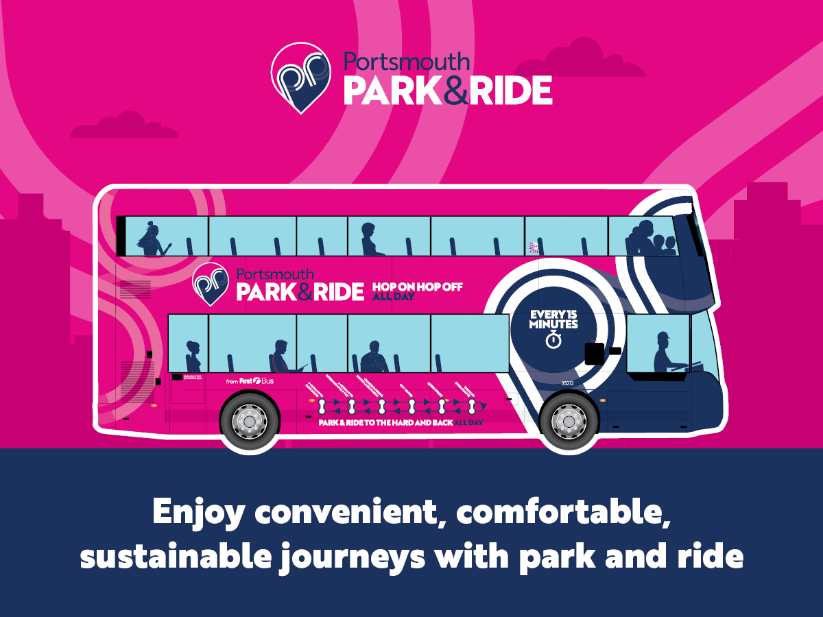 🚍Ready for something new in 2026? Glide past the traffic, save money &amp; help develop cleaner air when you commute into Portsmouth with park and ride! Just £2.90/day with a Flexipass 50. Park up, hop on &amp; commute👉Learn more: bit.ly/46rU2iv