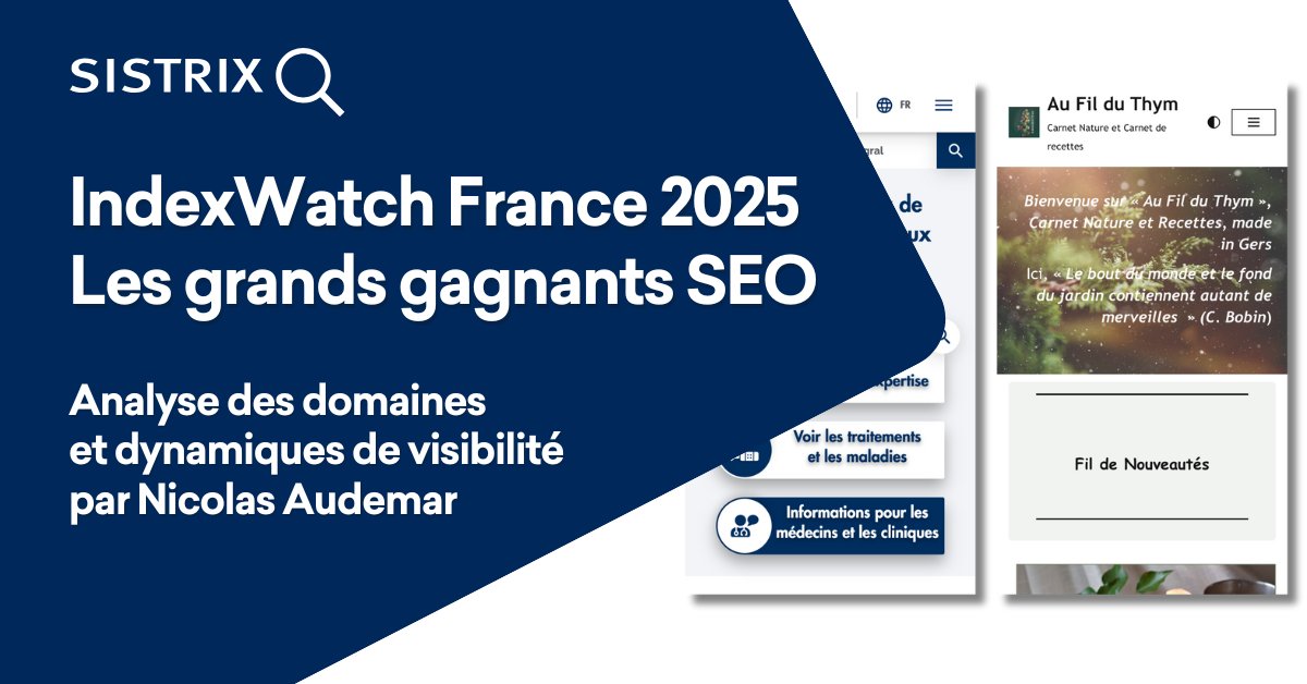 SISTRIX 🇫🇷 - Votre outil SEO tweet media