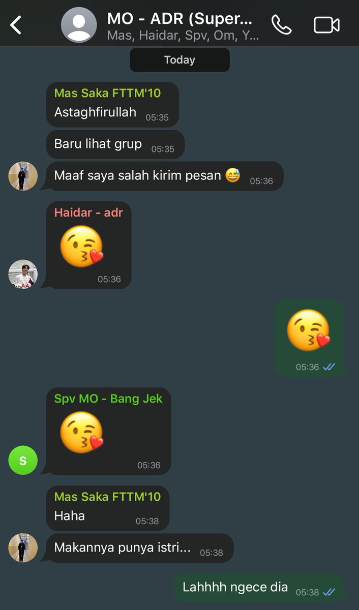 Untung cm sayangg sayangan coba kalo obrolan plus plus pasutri 🤣