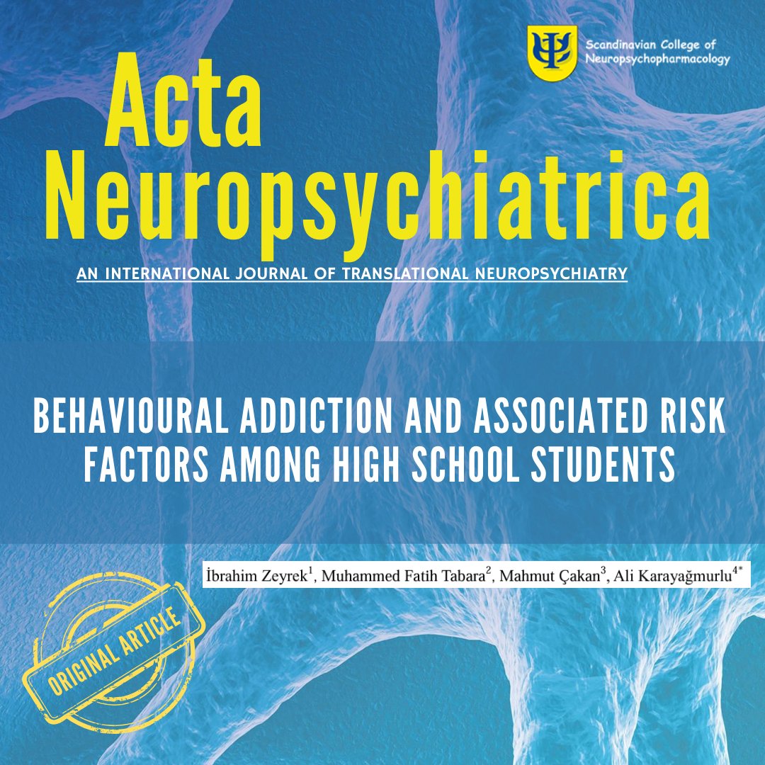 Acta Neuropsychiatrica tweet media