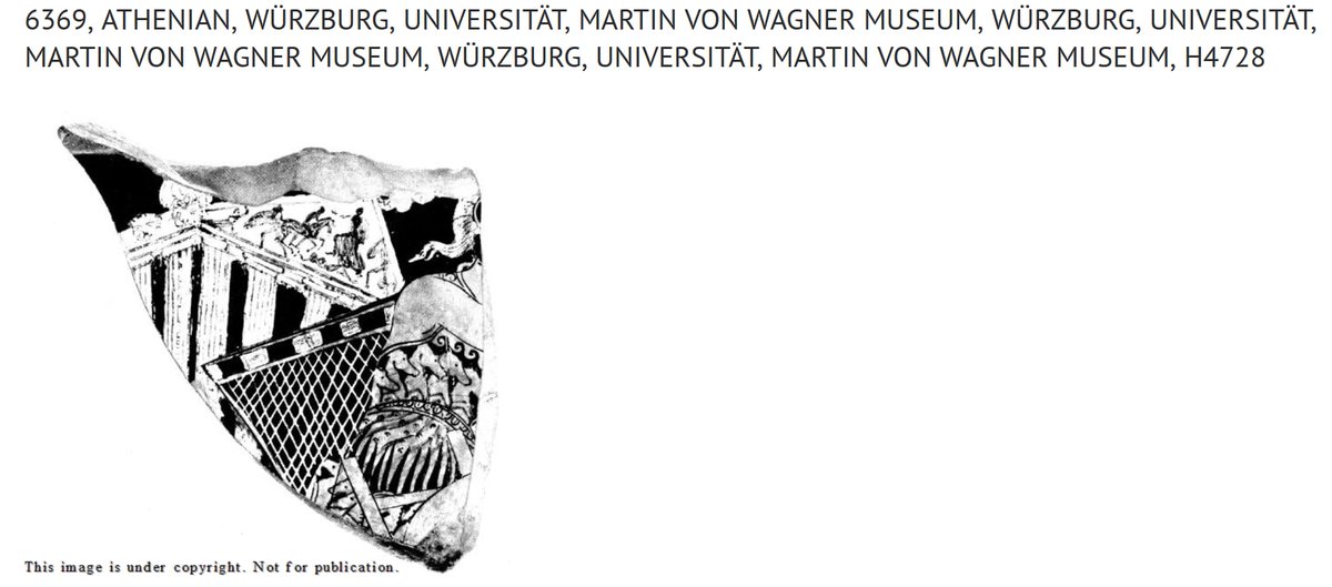 Sometimes some Greek vase art will actually have really dynamic perspective and it always catches me off guard