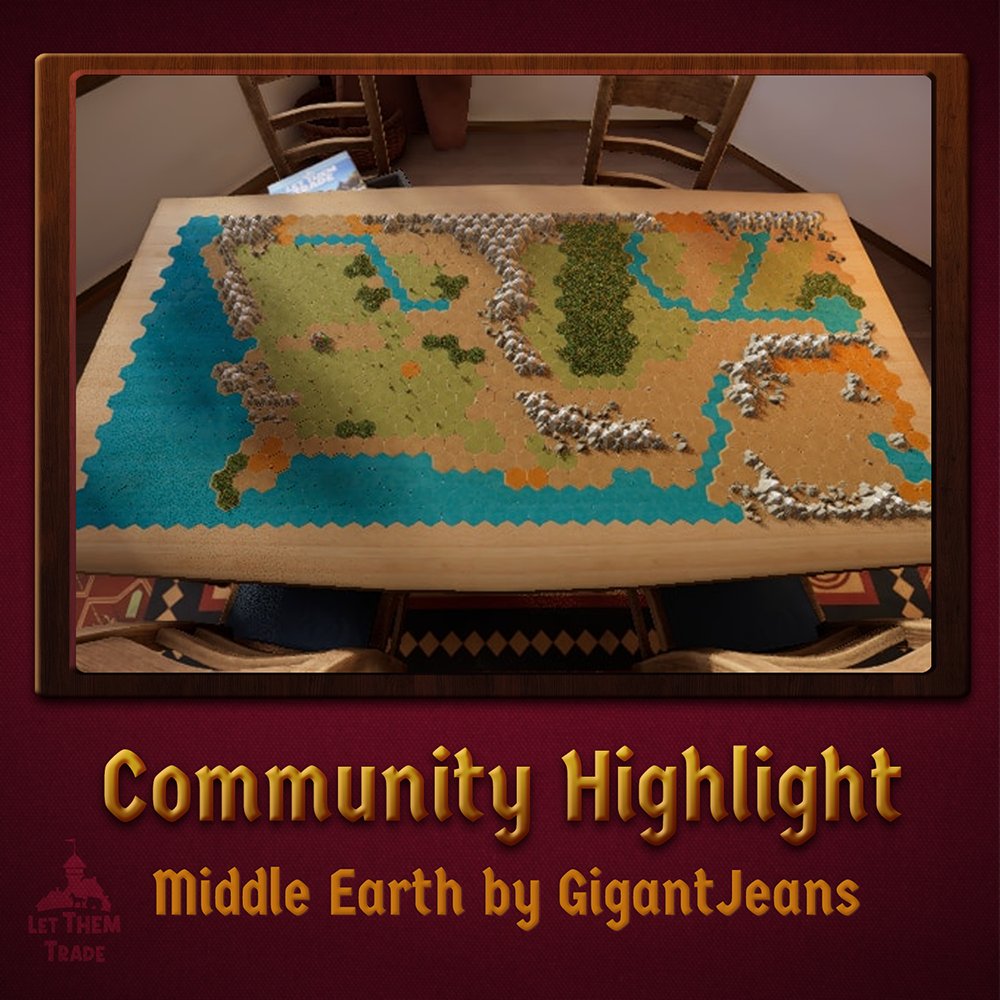 LetThemTrade's tweet photo. 🌾 If take one more step, it'll be the farthest away from home I've ever been. 🌾

Visit "Middle Earth", a creative adaptation of a beloved, not to be specified franchise by GigantJeans.

https://t.co/MKKgioJOyV

Made possible by our ingame #MapBuilder!

#LetThemTrade #StrategyGame #KingdomBuilder