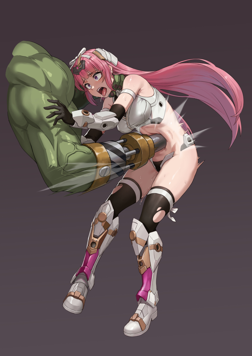 This year, I'm planning to draw some Frame Arms Girl belly-punch illustrations. For the start of this series, I've chosen Kagetsu Kikka this month~ Hope everyone will like it~
(HD Version please check my fanbox&引力圈)
#腹パンチ  #フレームアームズ・ガール 