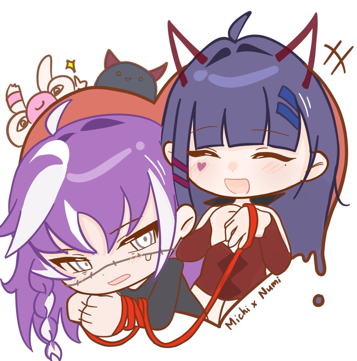 haruu_1096's tweet photo. The purple yuri... 👀

Base by: @DL_uruppa 
#Noombart #MichiMochiArt #Vtuber https://t.co/GN5lxfh7tk