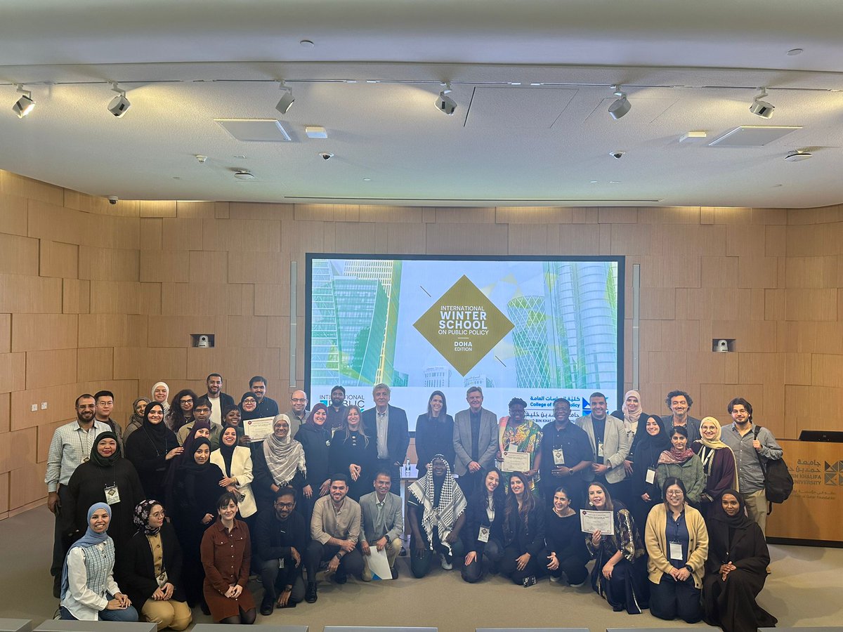 _IPPA_'s tweet image. Winter School Doha 2026 – Just ended !
This edition brought together 45 participants from 20 countries. 🌍
A special thank you to @policyCollege for their support and commitment !