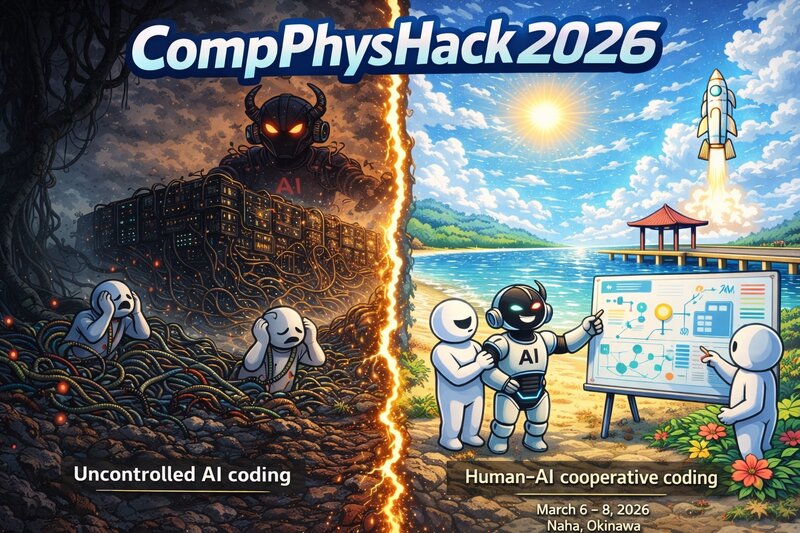 ３月6-8日の沖縄で開催するAI技術を活用したコーディング技術を学ぶ＆活用するハッカソン「CompPhysHack2026」の登録期限が迫っています (締め切り1/31)。ご興味のあるかたは早めのご登録をよろしくお願いいたします。

qc-hybrid.github.io/CompPhysHack20…