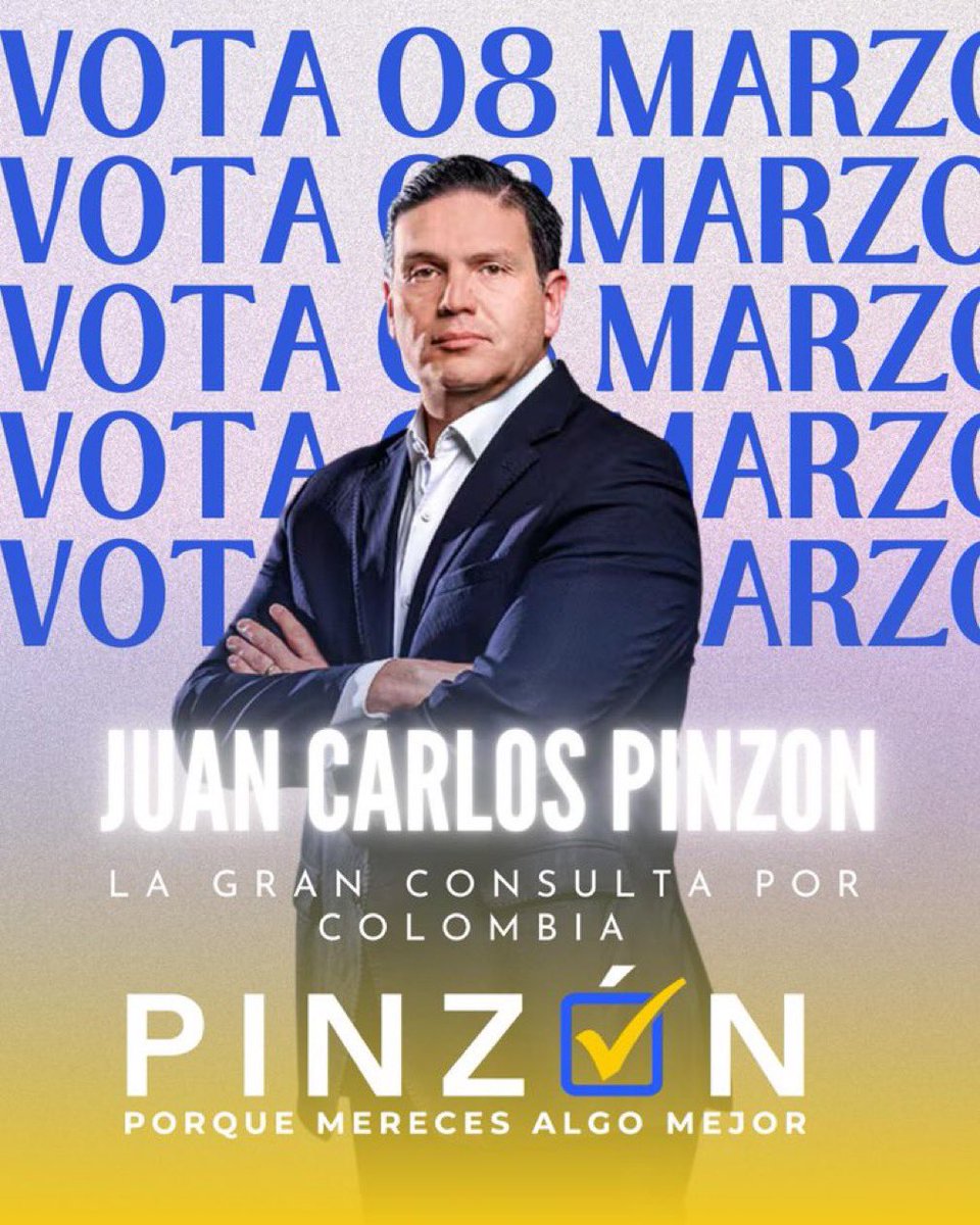 dona_pily2's tweet photo. Mi voto es por @PinzonBueno https://t.co/xRwMrLFloz