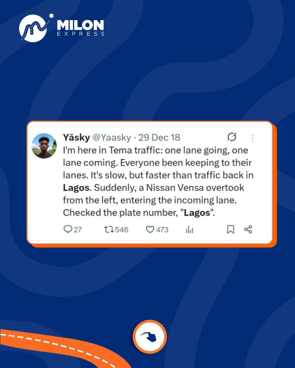 milon_express's tweet image. Daily commuting in Lagos comes with stories most people never forget. 

Drop yours in the comments 👇🏽
Let’s hear it.

#milonexpress #safesmartseamless #shuttleservices #corporatemobility #stafftransportation #madeinnigeria