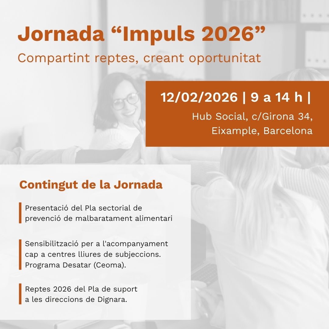 DignaraOrg's tweet image. 💛 Jornada Impuls 2026: compartint reptes, creant oportunitats.
Pensada per compartir coneixement, reflexionar  i preparar els centres pels reptes del 2026. Un espai  per a direccions i professionals compromesos amb una atenció centrada en la persona.
👉 dignara.org/noticia/1116/