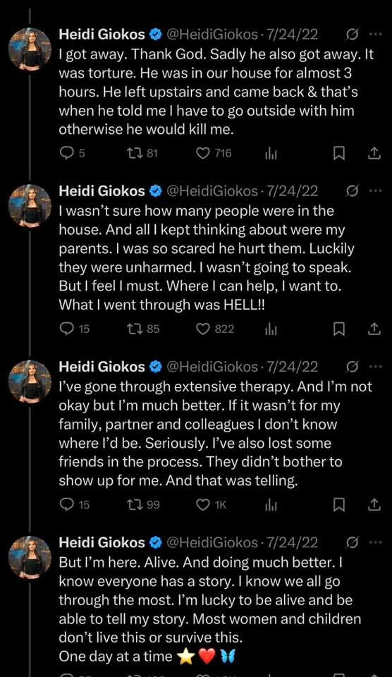 You call yourself a journalist, <a href="/HeidiGiokos/">Heidi Giokos</a>? What a sucker for punishment you are. Back in Davos, you had the nerve to grill President Trump with that smug question, "What will it take for him to believe there is no genocide in South Africa?" As if the endless farm murders, the