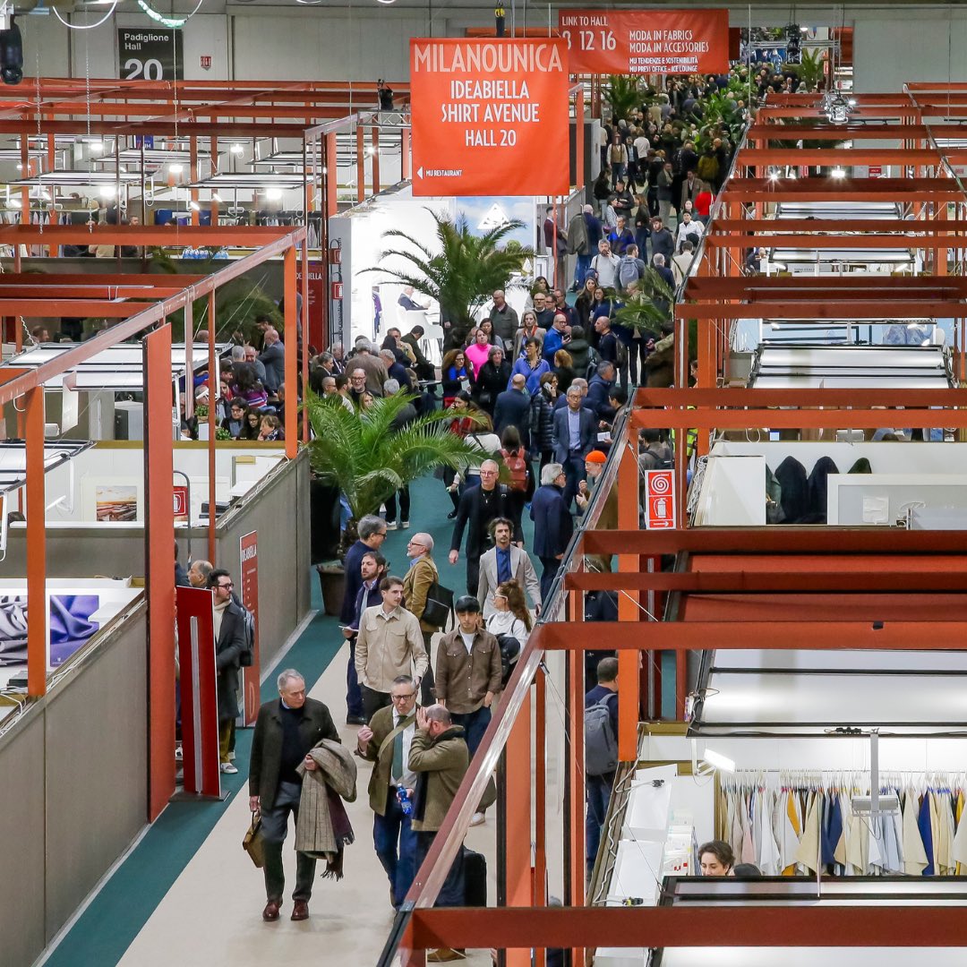 RefabricAI's tweet photo. Over the past few days in Milan, we had the opportunity to connect with the textile and fashion community at Milano Unica, where materials, research, and innovation come together at the very start of the fashion value chain 🔗

#refabric #refabricai #fashionai #aidesign https://t.co/fe1DldoA0p