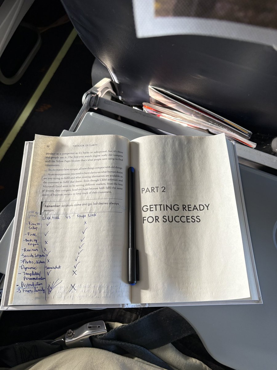 Never thought a small preface of “don’t just read it for the heck of reading it” could be this helpful 🤌🏻

Borrowed a pen from the person sitting next and ended up discovering an idea for <a href="/fripofinds/">Fripo</a> hidden in plain sight 😭❤️

<a href="/paraschopra/">Paras Chopra</a> what a beauty 🥳✨🙏