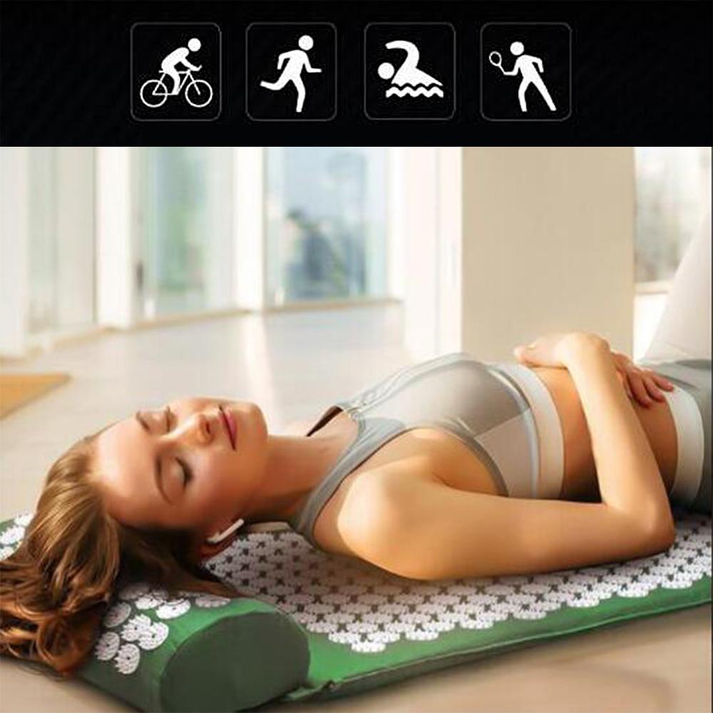InStylePieces's tweet image. Check out this product 😍 In Style Pieces™ | Acupressure Massaging, High-Traction Yoga Mat &amp;amp; Pillow 😍 
by Instylealways starting at $89.95. 
Show now 👉👉 shortlink.store/e8dwpwtyptf6