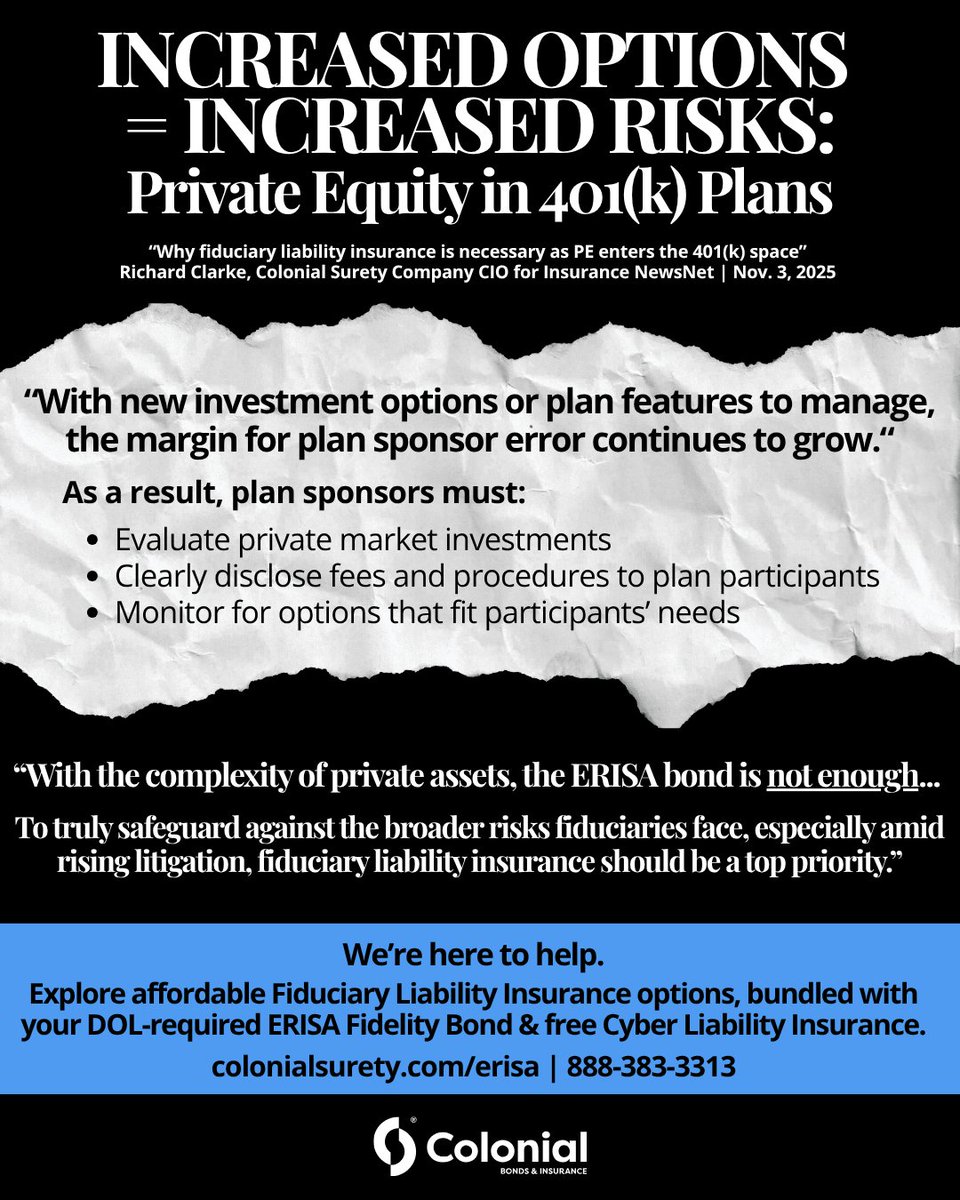 ColonialSurety's tweet image. More options can be a good thing - and so too is being covered for taking on more risks. Here's our Chief Insurance Officer's take, for @InsNewsNet