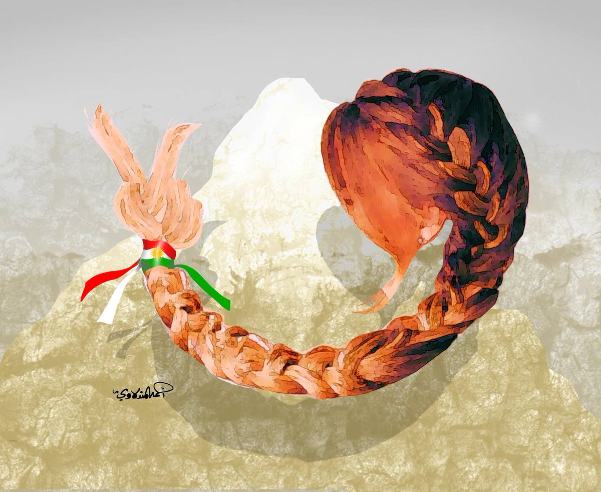 عدهم مشكلة وية المرأة ووية كلشي في المرأة جمالها طولها قصرها... ضفايرها.. ويرعبهم عقلها كووووولش يرعبهم... 🧐🧐
#كاريكاتير_أحمد_المندلاوي