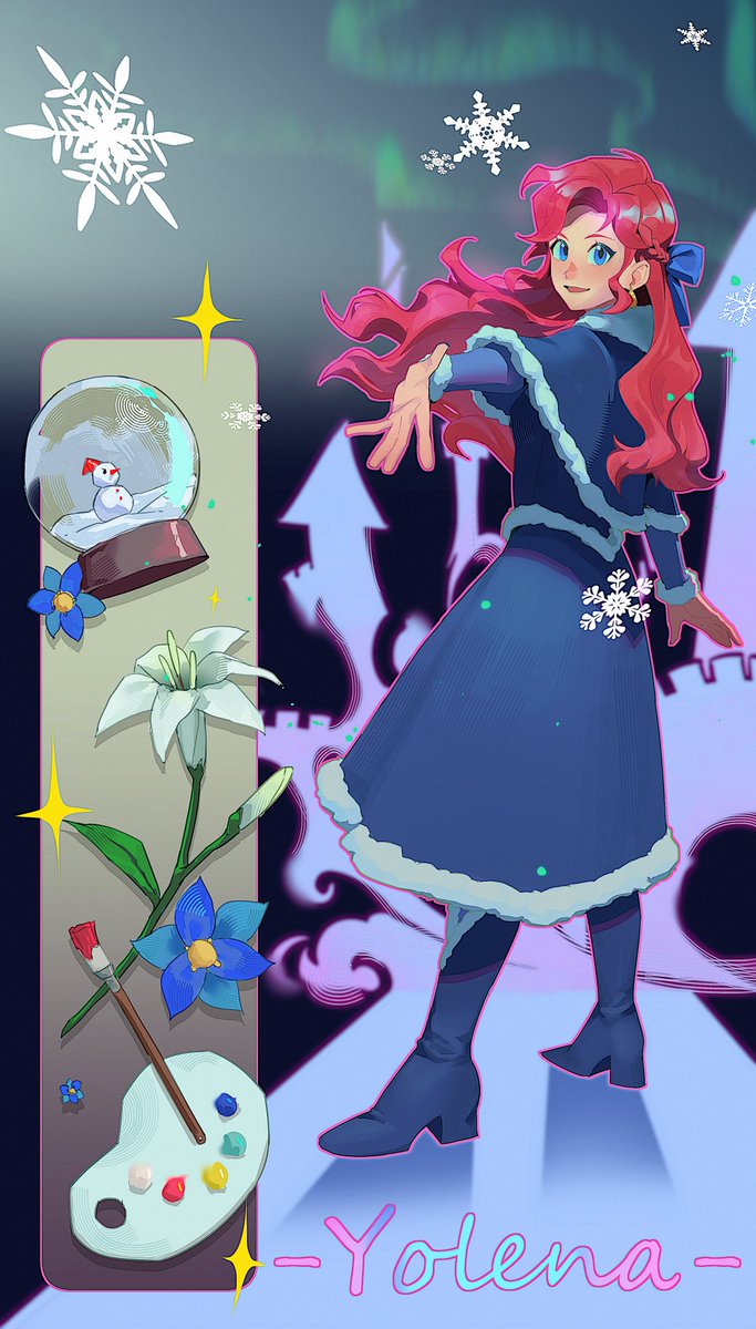 #AFKJourney #AFKジャーニーイラコン #afkfanart #EsperiArt 
#Sinbad #yolena 
画完