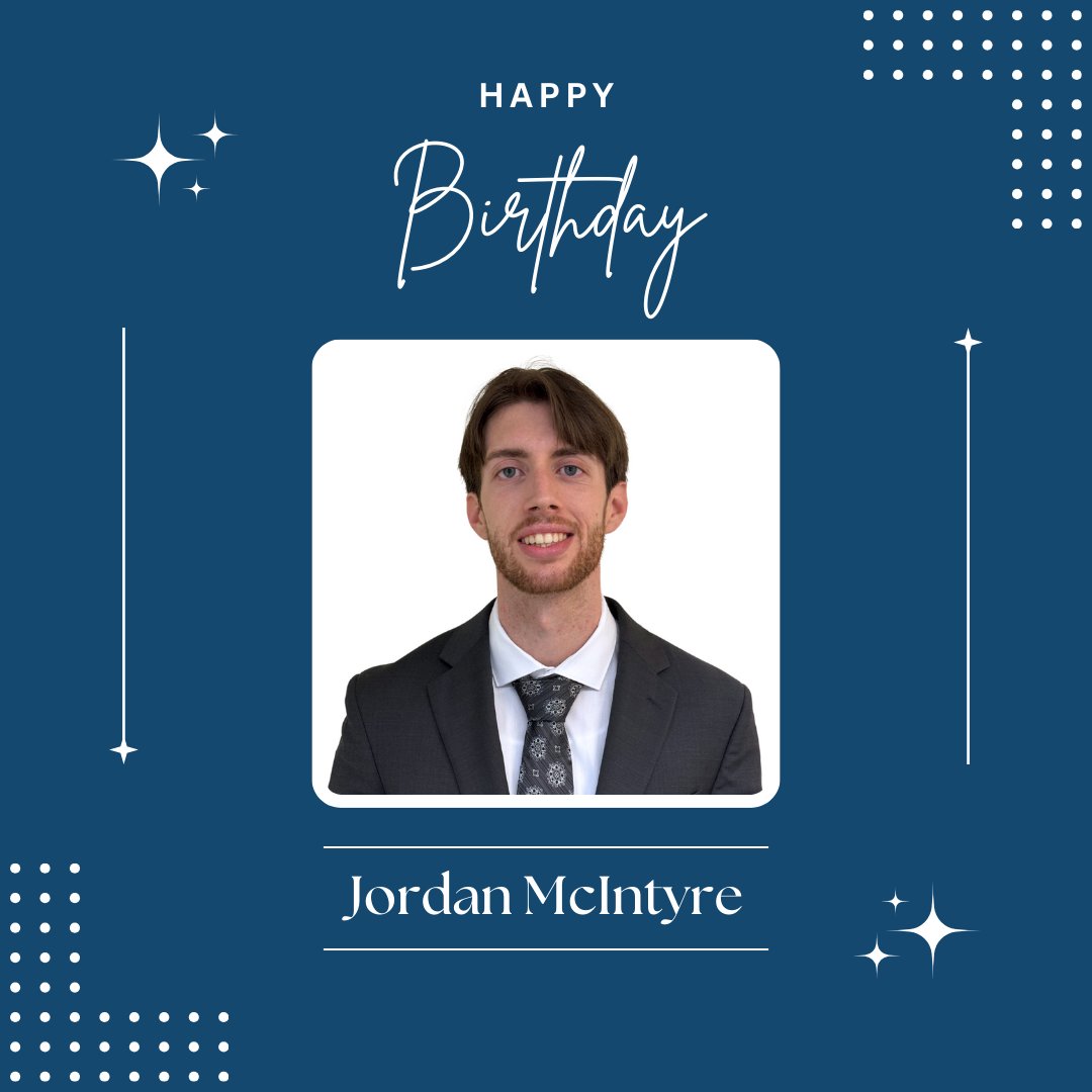 Happy birthday Jordan! Wishing you a great year ahead—from all of us at McIntyre Elder Law. 🎂⚖️

#HappyBirthdayJordan