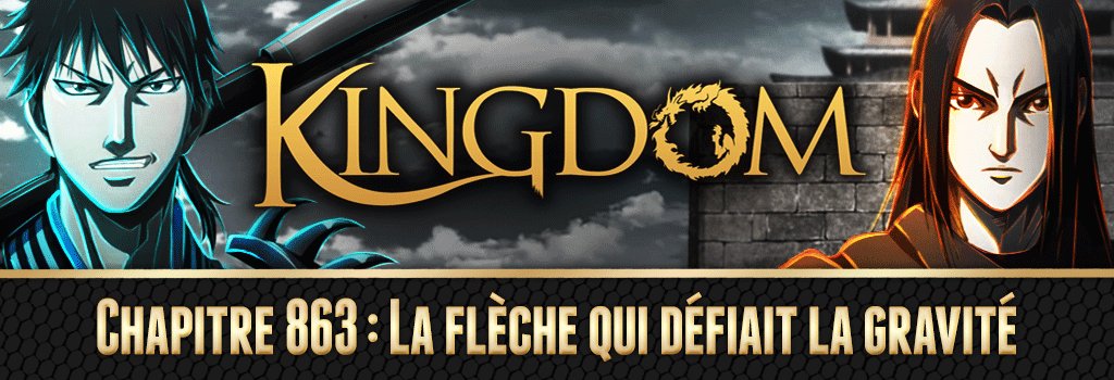 FrenchMangaTeam's tweet photo. Le chapitre 863 de Kingdom est sorti sur le site !
Bonne lecture ! ⚔️ https://t.co/NBbGJelKOK