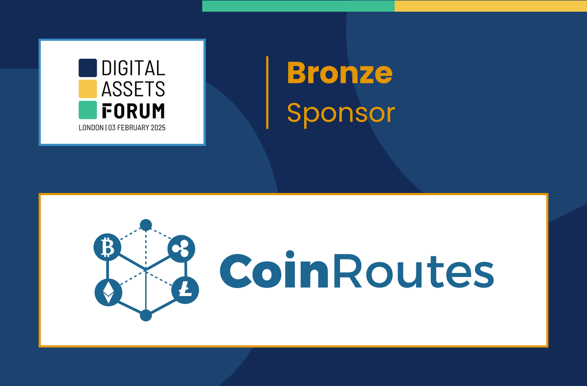 Welcoming CoinRoutes (@coinroutes) as Bronze Sponsor of Digital Assets Forum  3. CoinRoutes provides institutional-grade crypto trading analytics and  execution, enabling efficient trade outcomes and market transparency for  institutional and proprietary ...