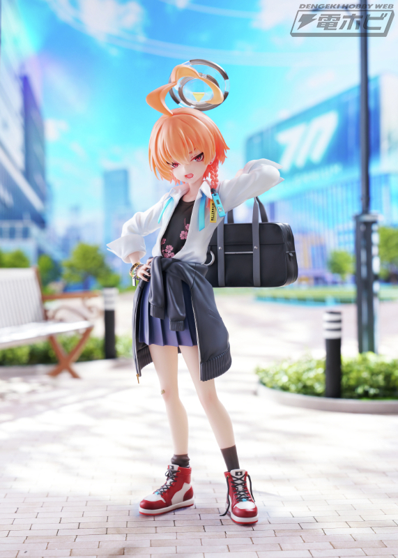 hobby_magazine's tweet image. 【今日の話題】『#ブルーアーカイブ -Blue Archive-』より、ネルが1/7スケールフィギュア化！普段のスカジャンを羽織ったメイド服から、ミレニアムの制服に着替えた姿で立体化！

hobby.dengeki.com/news/2875914/

#ブルアカ