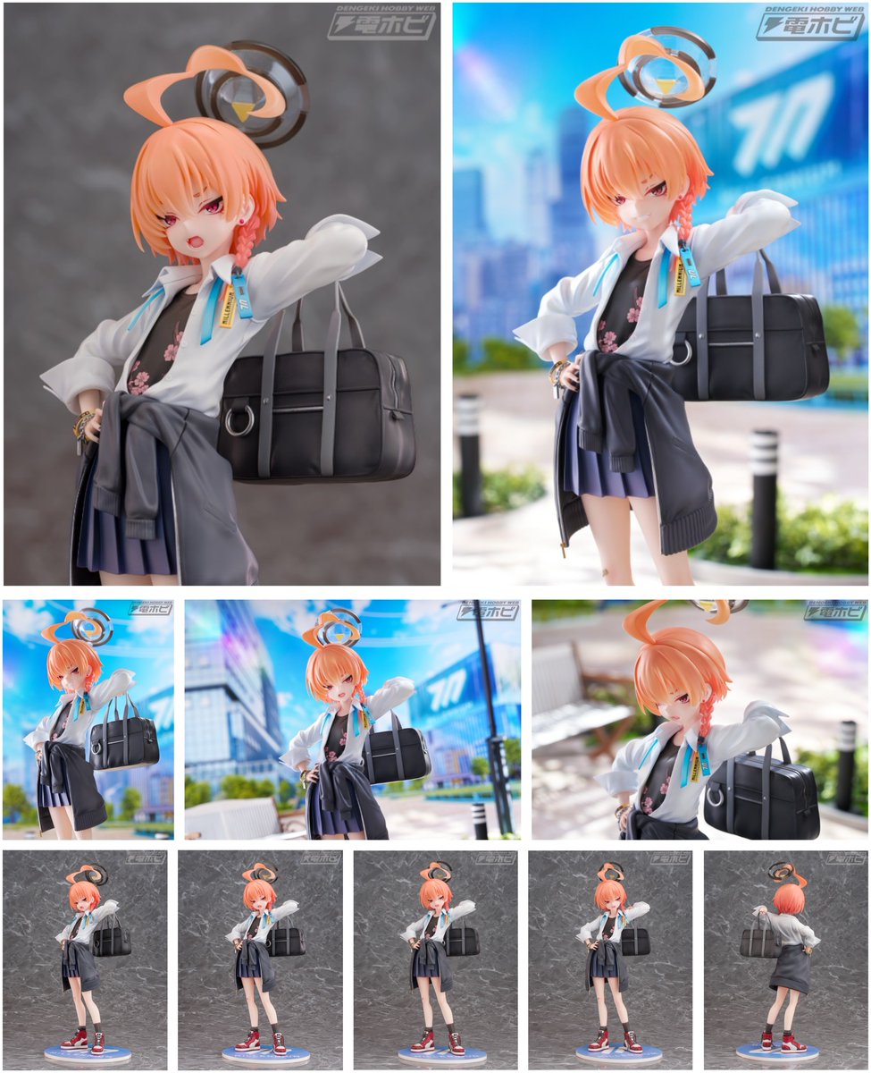 hobby_magazine's tweet image. 【今日の話題】『#ブルーアーカイブ -Blue Archive-』より、ネルが1/7スケールフィギュア化！普段のスカジャンを羽織ったメイド服から、ミレニアムの制服に着替えた姿で立体化！

hobby.dengeki.com/news/2875914/

#ブルアカ