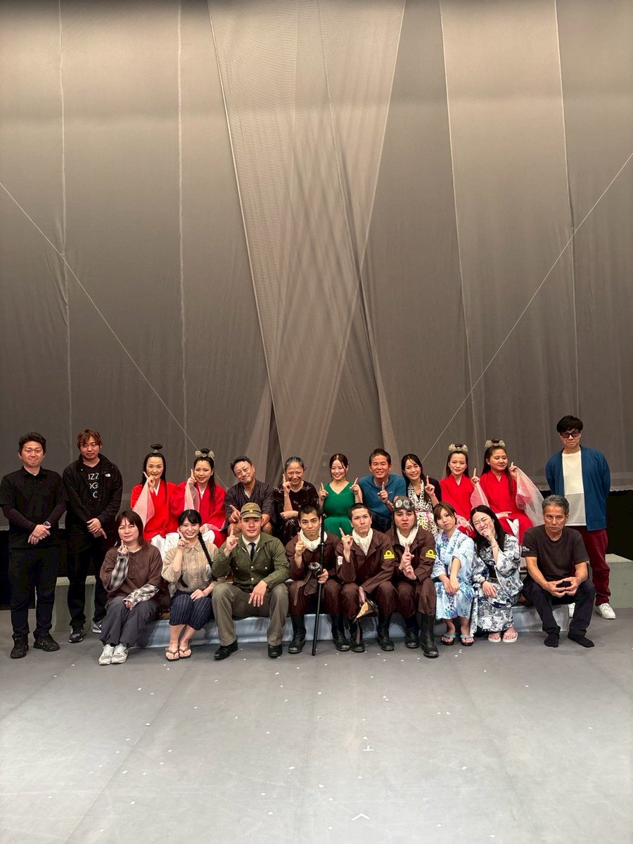 「ザ・ファイナル・セカンド~永遠の一秒~」全公演、無事に終わりました！
ご来場いただいた皆様、本当に有難うございました。
タカンさんに「自由にやって」と任された香役。とても楽しく演じられました。座組の皆様にも出会えて感謝です。
