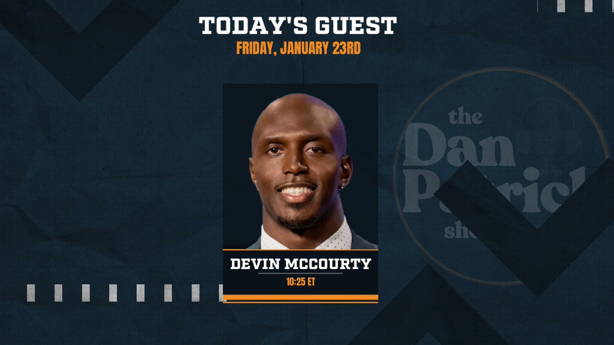 dpshow's tweet image. Happy #MeatFriday, we are live! On the show today:

10:25 - Devin McCourty (@devinmccourty)

☎️: 877-3DP-SHOW
📧: DP@DanPatrick.com
📺: peacocktv.com
📻: iheart.com/live/fox-sport…
