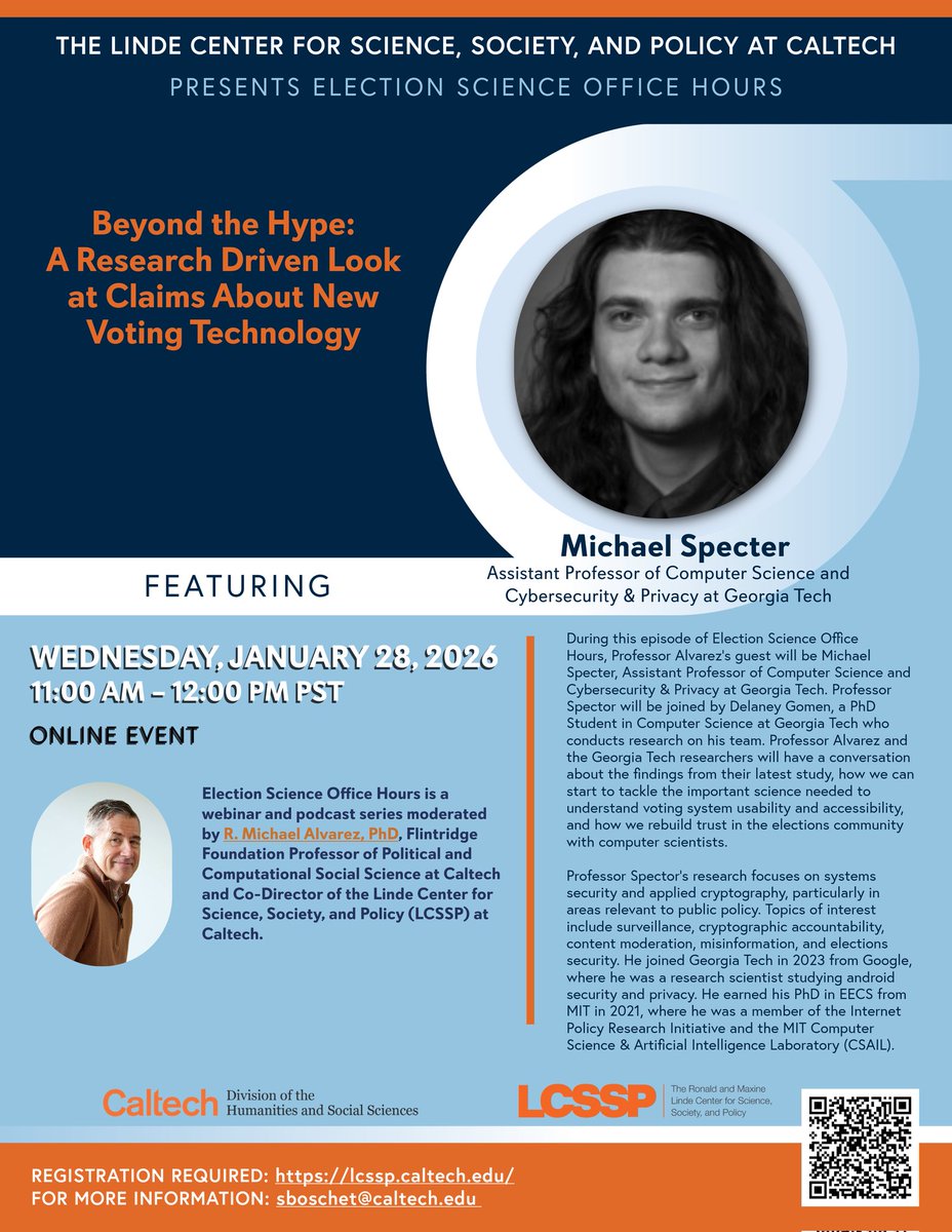 Caltech LCSSP tweet media