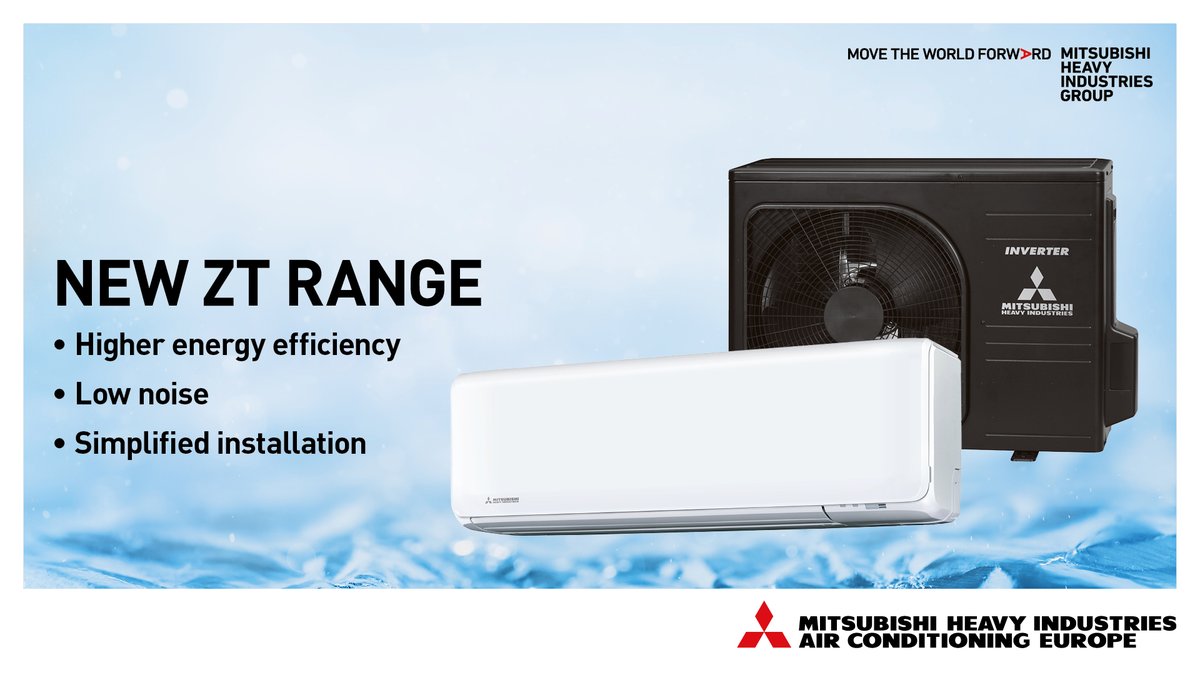 Building on the success of the ZS range, our new ZT series offers improved energy efficiency, sleek design, simplified installation and servicing, and compatibility with low-GWP refrigerants. Perfect for your upcoming S26 projects.  mhiae.com/mhiae-launches…