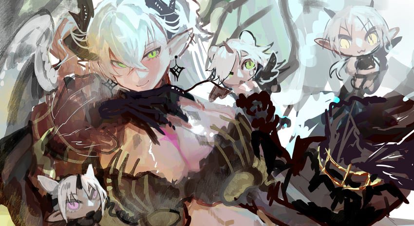 Resenri's tweet image. reposting my art nao ☝️☝️ so ppl dont forget i draw