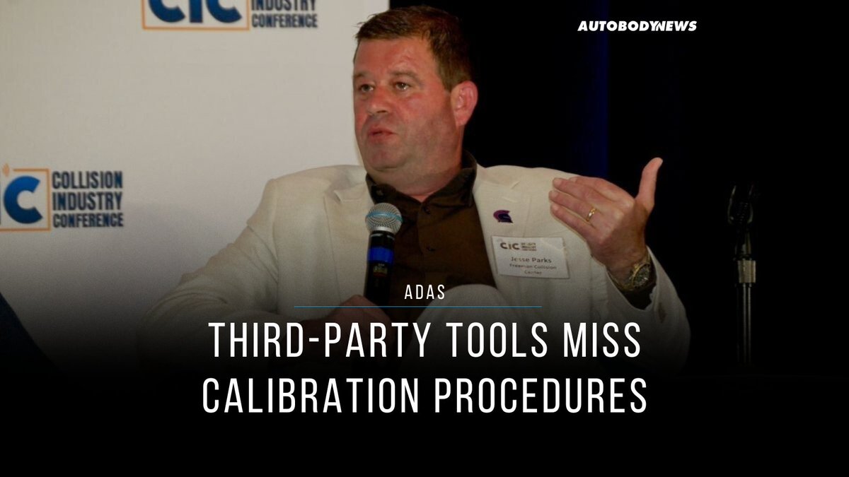 autobodynews's tweet image. Third-party calibration tools miss required procedures. Shops say OEM verification remains non-negotiable. 

Read the breakdown: ow.ly/u8fY50Y1uYg

#CollisionRepair #VehicleSafety