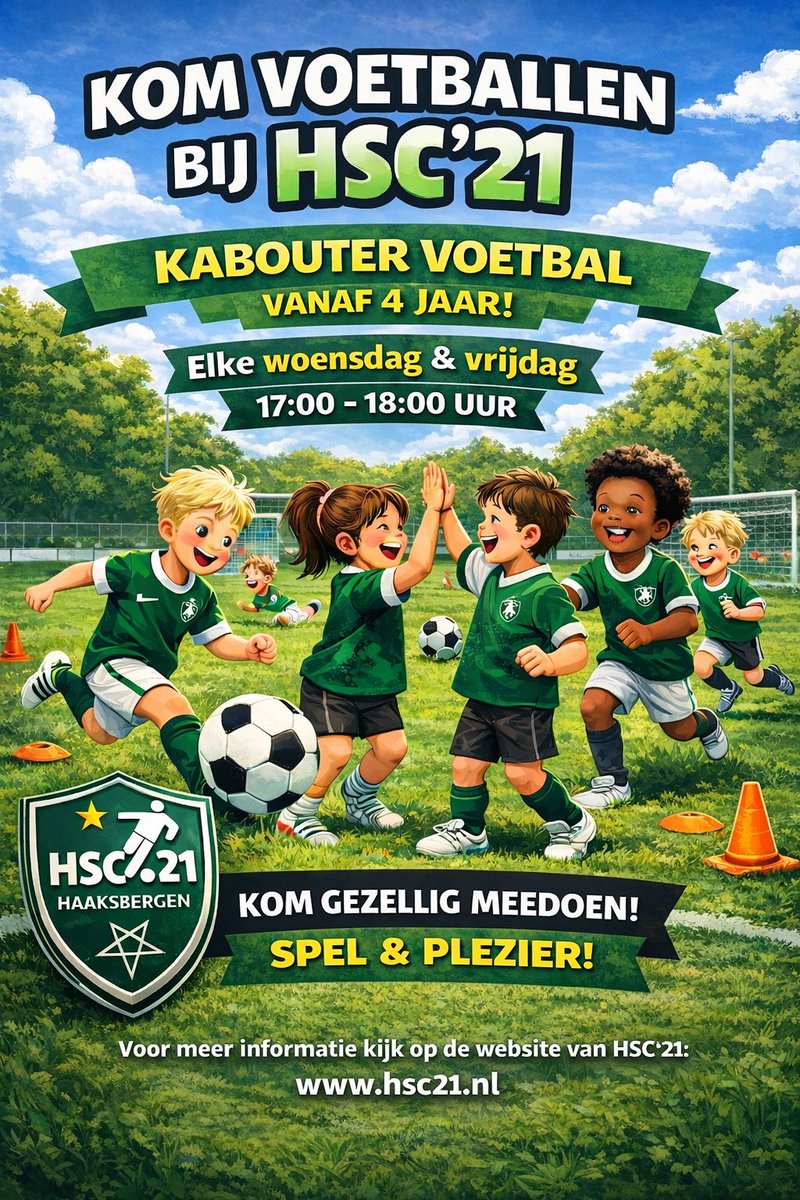 GPut10's tweet photo. Kom lekker voetballen bij HSC21 https://t.co/BtkXIkbWfQ