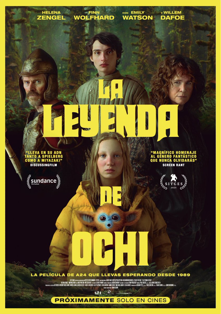 SelectaVision's tweet image. ✨🍿 La leyenda de Ochi ya está en cines: una gran aventura fantástica que recupera el espíritu del cine de los 80, con viajes a mundos desconocidos y criaturas sorprendentes. Si creciste soñando con Los Goonies, te emocionaste con La historia interminable o alucinaste con las…