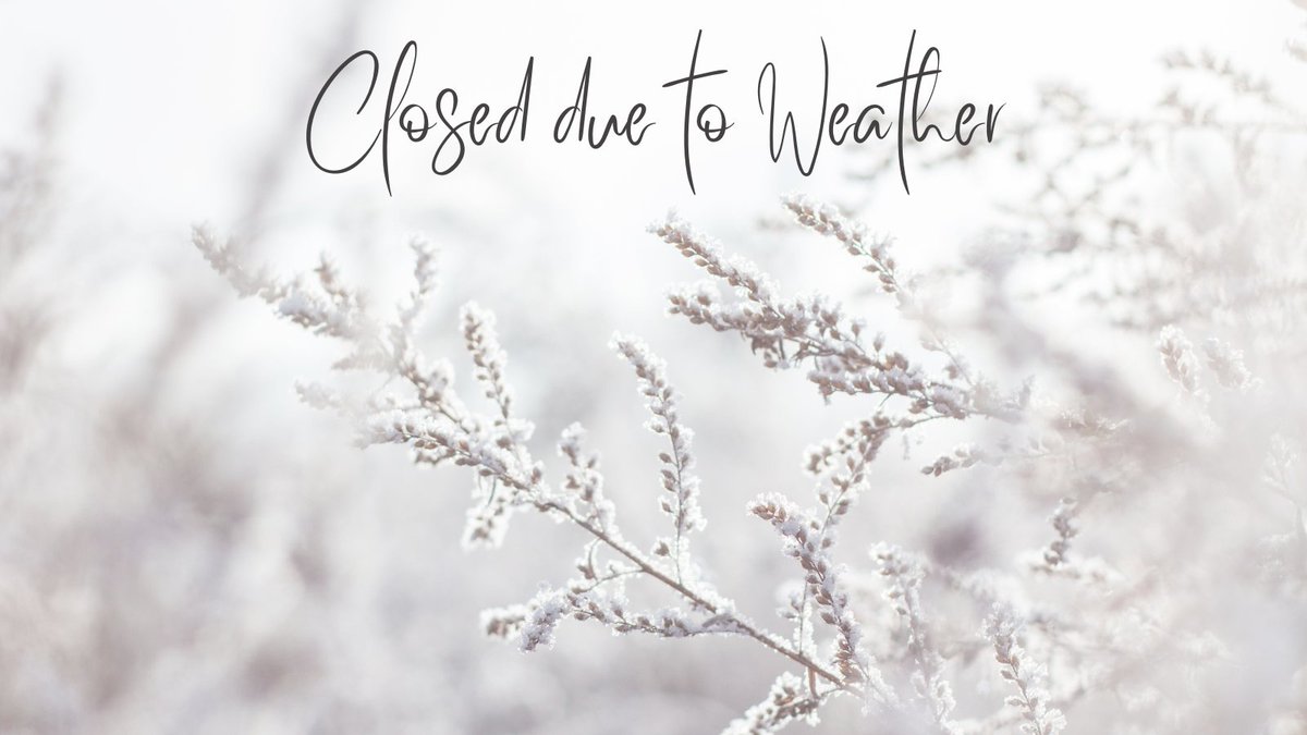 Due to the inclement weather forecast, the ULM Library will be closed Saturday, January 24th through Monday, January 26th. If the campus closure is extended, employees and students will be notified via email and the ULM Safe app.

Stay safe and warm!❄️