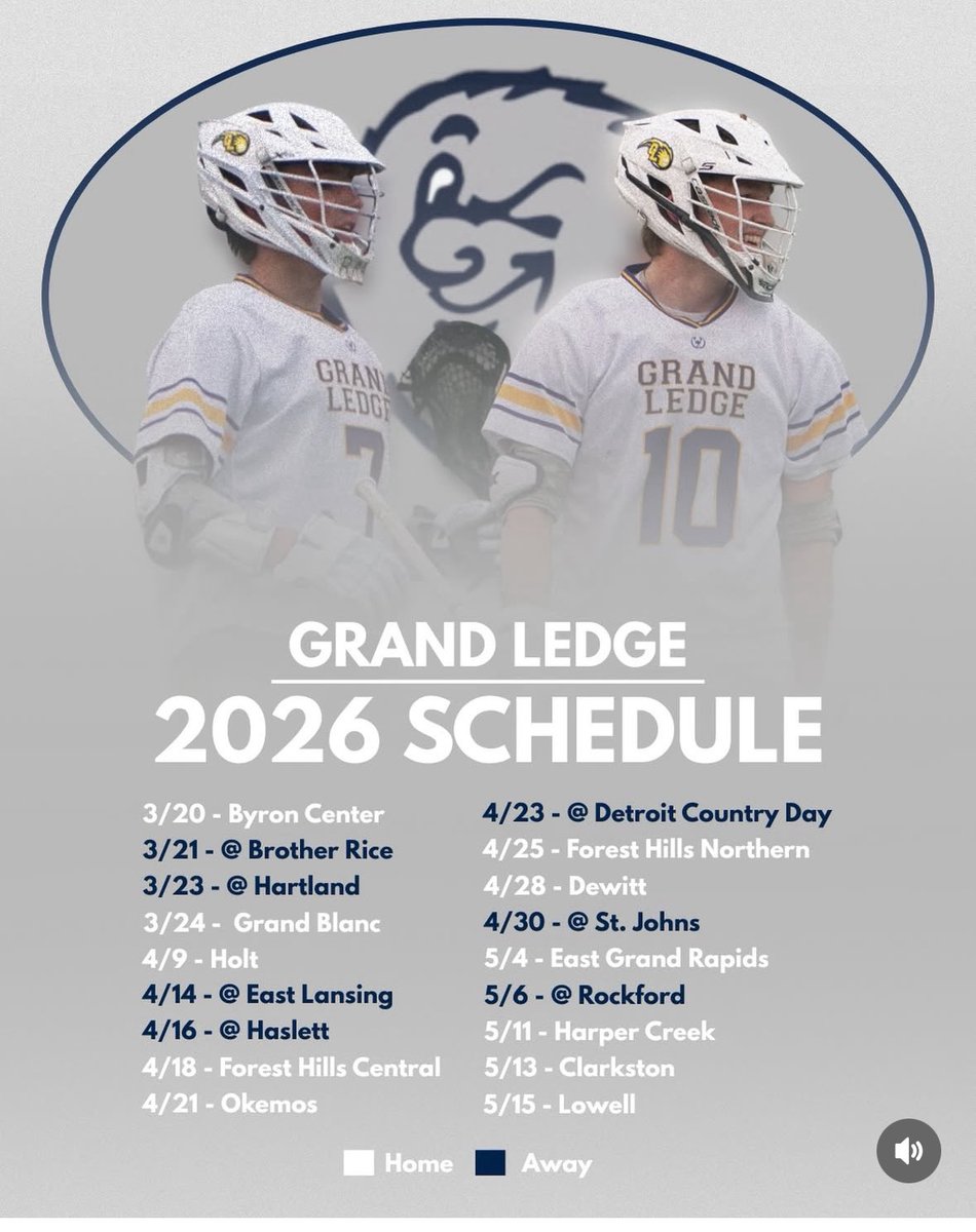 Grand Ledge High School Lacrosse tweet media