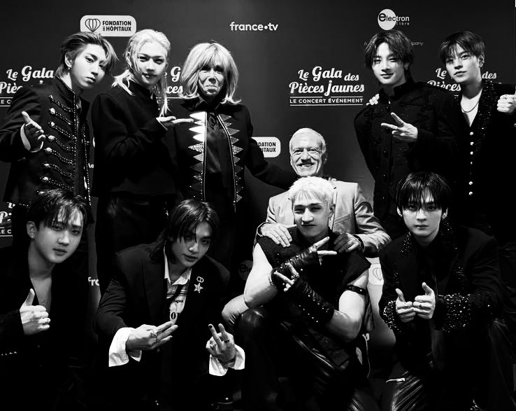 Hyunjinr's tweet image. This was our second opportunity to perform at Le Gala des Pièces Jaunes, and we were once again so warmly welcomed by all. It has become a cherished occasion, one that holds special significance for us.