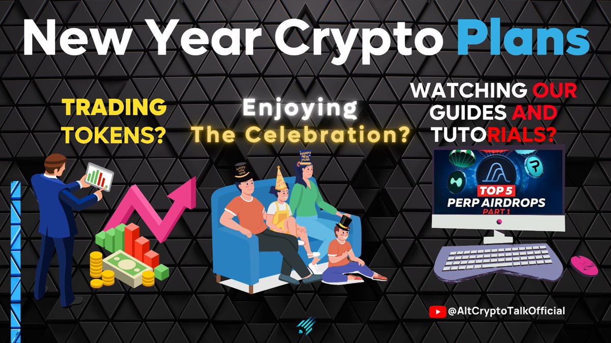 What are you up to this weekend in the Crypto World? Are you trading?  Taking a break or maybe watching our new guide on the Top 5 Perp DEX  Airdrops to Farm